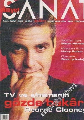 Milliyet Sanat Dergisi: Gözde Bekar George Clooney - Sayı: 515      Şubat