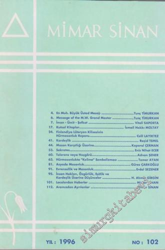 Mimar Sinan Dergisi - 102