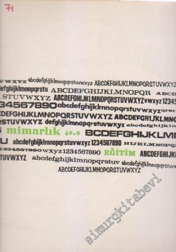 Mimarlık Dergisi  - Sayı: 71    7  Eylül