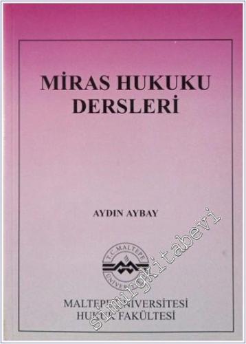 Miras Hukuku Dersleri -        2000