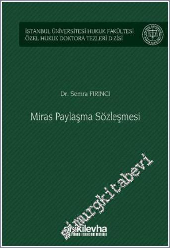 Miras Paylaşma Sözleşmesi -        2025