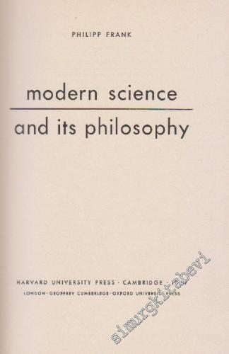 Modern Science And İts Philosophy