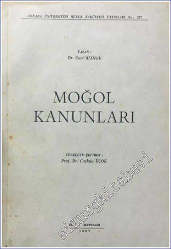 Moğol Kanunları -        1967