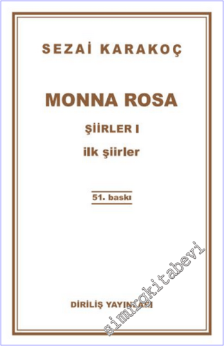 Monna Rosa Şiirler 1 - İlk Şiirler -        2025
