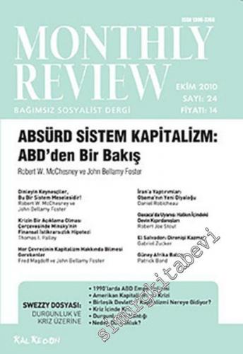 Monthly Review Bağımsız Sosyalist Dergi - Sayı: 24 Ekim