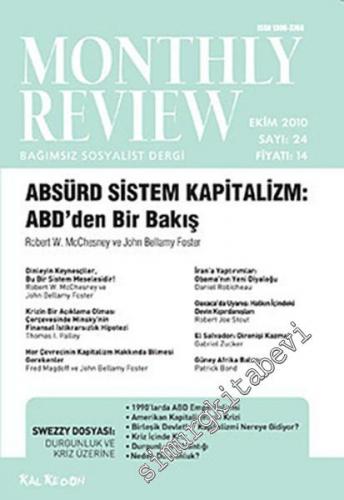 Monthly Review Bağımsız Sosyalist Dergi - Sayı: 24      Ekim