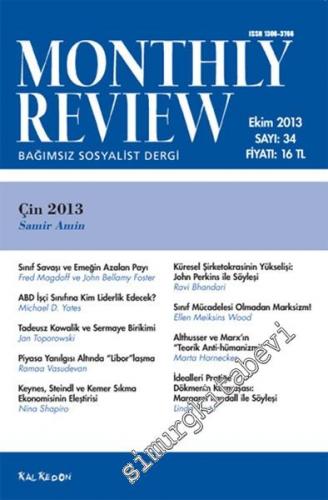 Monthly Review Bağımsız Sosyalist Dergi - Sayı: 34      Ekim