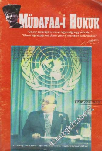Müdafaa-i Hukuk Dergisi: Kıbrıs Özel Sayısı - Sayı: 35 3 Temmuz