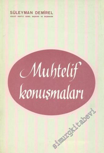 Muhtelif Konuşmaları -        1969