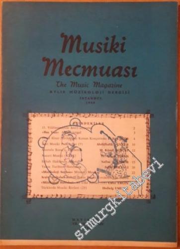 Musiki Mecmuası Aylık Müzikoloji Dergisi - Sayı: 258 Yıl: 23 Mayıs