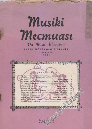 Musiki Mecmuası Aylık Müzikoloji Dergisi - Sayı: 271 25 Mayıs