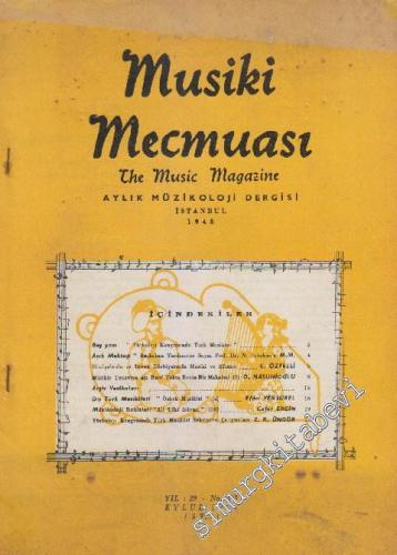 Musiki Mecmuası Aylık Müzikoloji Dergisi - Sayı: 323 29 Eylül