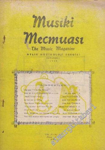 Musiki Mecmuası Aylık Müzikoloji Dergisi - Sayı: 355 Yıl: 32 Mayıs
