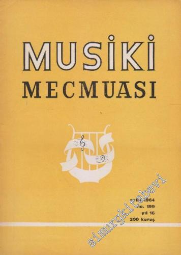 Musiki Mecmuası - Sayı: 199    16  Eylül