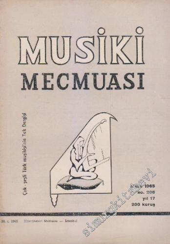 Musiki Mecmuası - Sayı: 206 17 Nisan