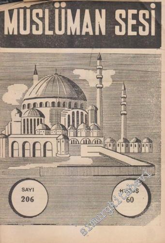 Müslüman Sesi - Sayı: 206, 2 Temmuz 1961