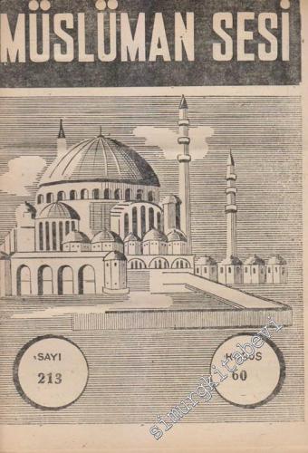 Müslüman Sesi - Sayı: 213, 22 Kasım 1961       1961