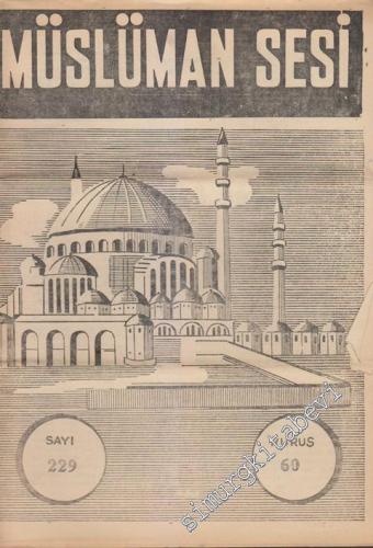 Müslüman Sesi - Sayı: 229, 17 Ekim 1962