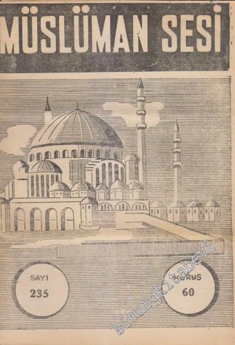 Müslüman Sesi - Sayı: 235, 17 Şubat 1963