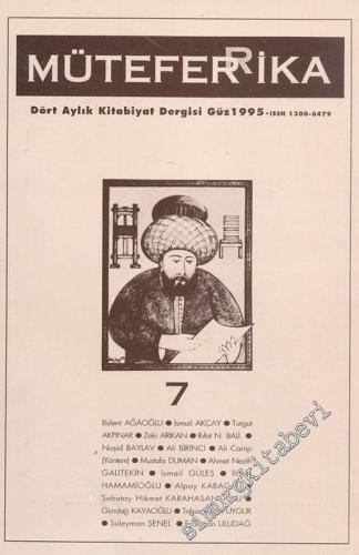 Müteferrika Kitabiyat Dergisi - Sayı: 7      Güz 1996