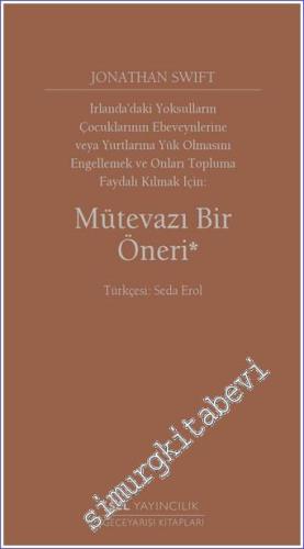 Mütevazı Bir Öneri  -        2022