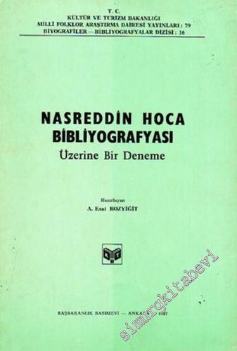Nasreddin Hoca Bibliyografyası Üzerine Bir Deneme