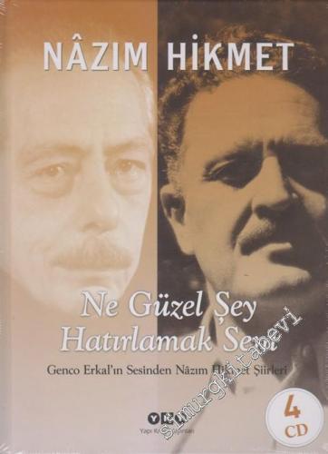 Ne Güzel Şey Hatırlamak Seni: Genco Erkal'ın Sesinden Nâzım Hikmet Şiirleri 4 CD -
