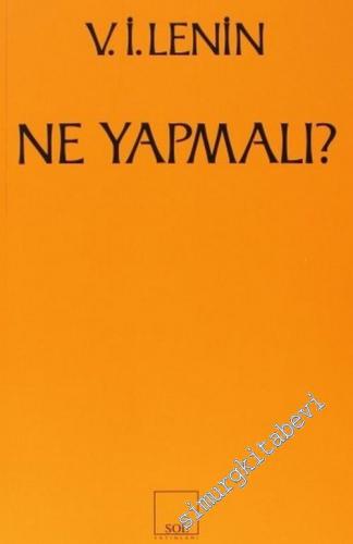 Ne Yapmalı : Hareketimizin Canalıcı Sorunları -