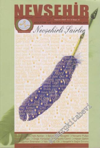 Nevşehir Kültür Ve Tarih Araştırmaları: Nevşehirli Şairler - Sayı 8    2  Kasım