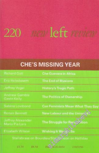 New Left Review - Case: Che's Missing Year - Sayı: 220 November - Dece
