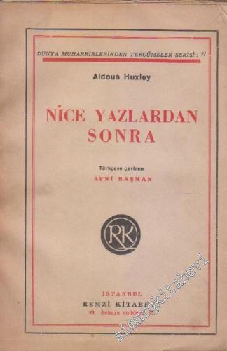 Nice Yazlardan Sonra -        1946
