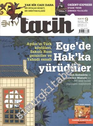 NTV Tarih Dergisi - Ege'de Hak'ka Yürüdüler - Tarihi Kantolar CD'si Hediye - Sayı: 9      Ekim