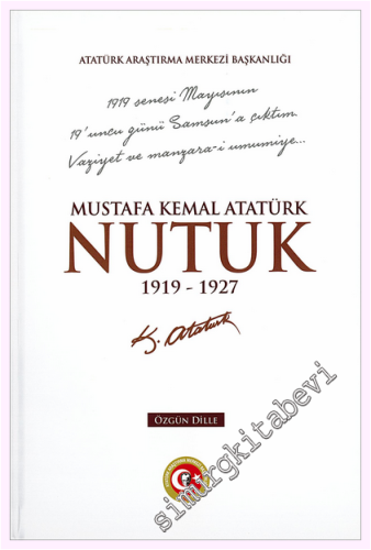 Nutuk (1919-1927) - Özgün Dille (Orijinal, Ciltli) - 2025