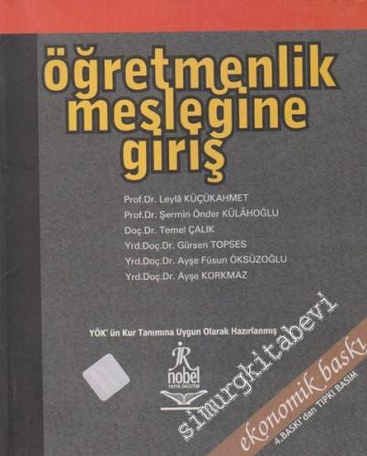Öğretmenlik Mesleğine Giriş     -        2003