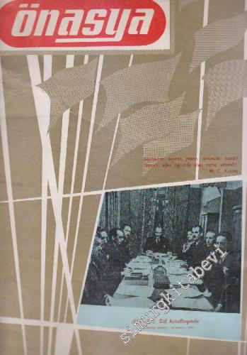 Önasya Aylık Türkoloji Fikir ve Aktüalite Mecmuası - Sayı: 27   Cilt: 3  Yıl: 3  Kasım 1967