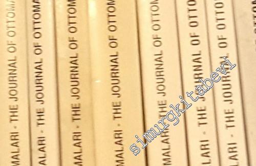 Osmanlı Araştırmaları Dergisi = The Journal of Ottoman Studies Sayı: 1 - 39; Yıl: 1980 - 2012 - 38 Dergi TAKIM -