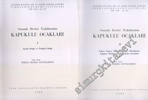 Osmanlı Devleti Teşkilatından Kapukulu Ocakları 2 Cilt -        1988