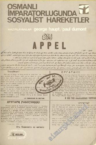 Osmanlı İmparatorluğunda Sosyalist Hareketler -        1977