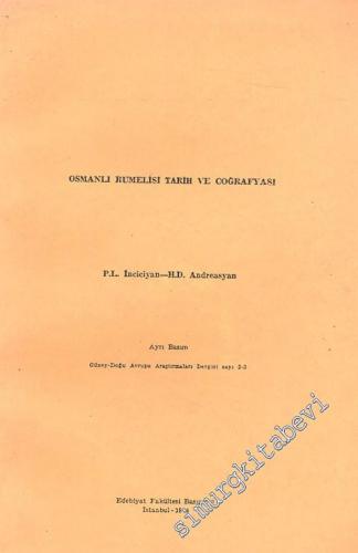 Osmanlı Rumelisi Tarih ve Coğrafyası  -