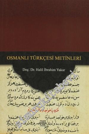 Osmanlı Türkçesi Metinleri -