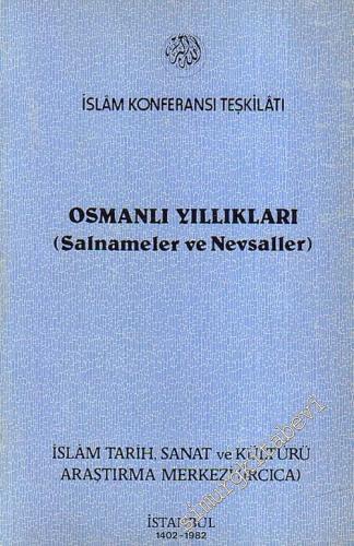 Osmanlı Yıllıkları ( Salnameler ve Nevsaller ) -        1982