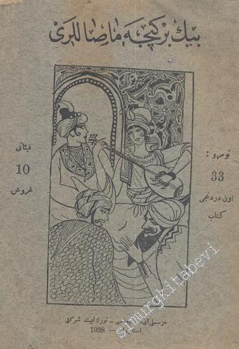 OSMANLICA: Bin Bir Gece Masalları 14. Kitap -        1928