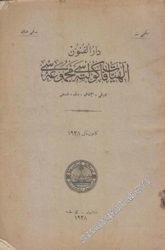 OSMANLICA: Darülfünun İlahiyat Fakültesi Mecmuası, Tarihi, İçtimai, Di
