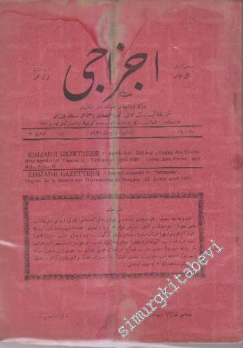 OSMANLICA: Eczacı = Eczacı Gazettessi: Fenni Eczacı Gazetesidir -     16   1926