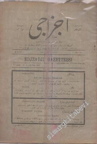 OSMANLICA: Eczacı = Eczacı Gazettessi: Fenni Eczacı Gazetesidir -     16   1926