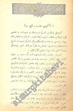 OSMANLICA: Evde Aşcı Kadın yahud Mükemmel Yemek Kitabı  -