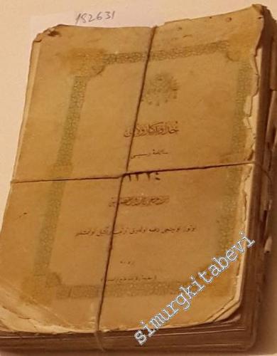 OSMANLICA: Hüdavendigar Vilayet-i Sâlnâme-i Resmisi 1324 (1906) Sene-i Hicrîyesine Mahsus, 33. def'a -        1906