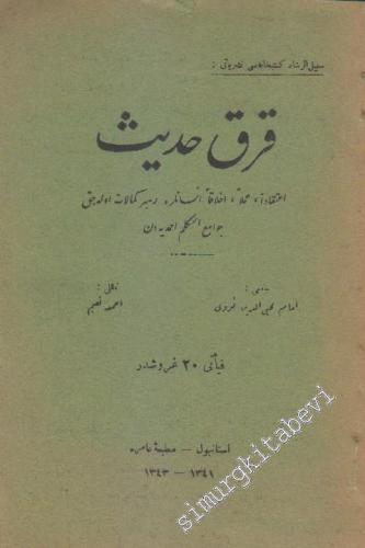 OSMANLICA: Kırk Hadis -        1925