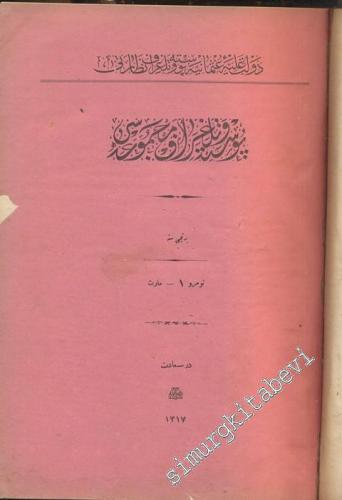 OSMANLICA Posta ve Telgraf Mecmuası Sayı: 1 - 36 -