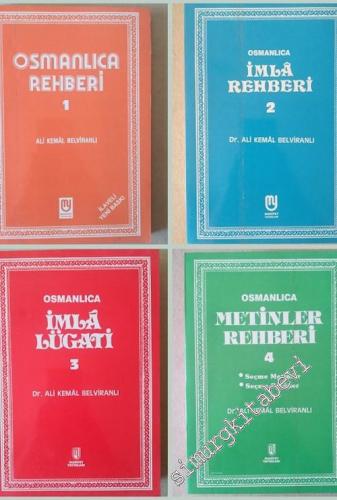 Osmanlıca Rehberi / Osmanlıca İmla Rehberi / Osmanlıca İmla Lügati / Osmanlıca Metinler Rehberi -  4 Kitap TAKIM -        1996